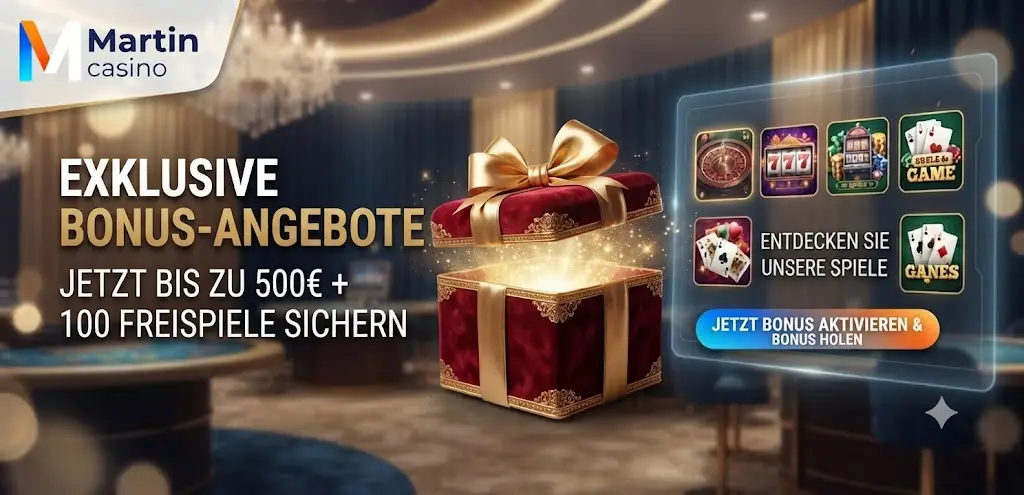 Martin Casino Bonus